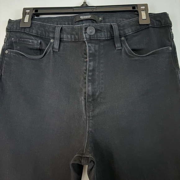 Hudson barely worn black  Barbara super skinny jeans - Picture 5 of 10